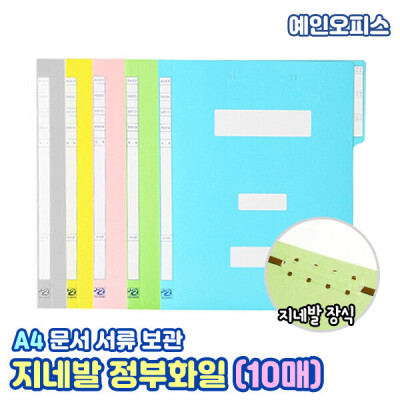 Centipede government files (10 pieces) A4 file iron filings document storage