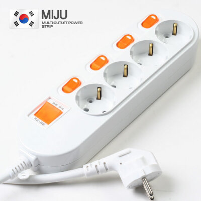 Korean/Multi Plugs/5M/Home Electronic Appliances/Office/Computer/Industrial/Electricity