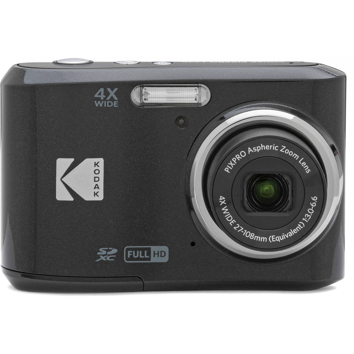 Kodak PIXPRO FZ45 Friendly Zoom 16MP Full HD Digital Camera, Black