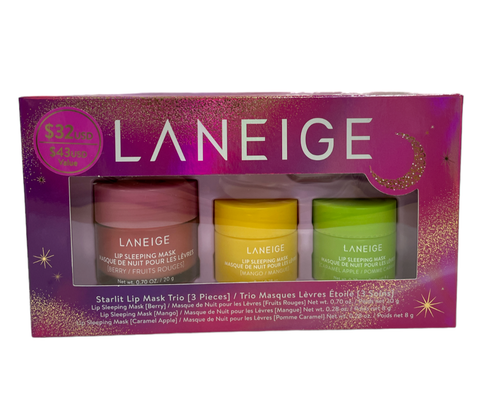 Laneige Starlit Lip Mask Trio (3 Pieces) NEW!