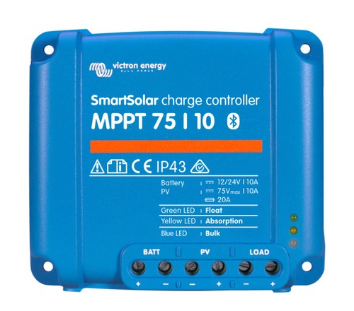 Victron SmartSolar MPPT 75/10 | With Integrated Bluetooth | 75 Volts 10 Amps
