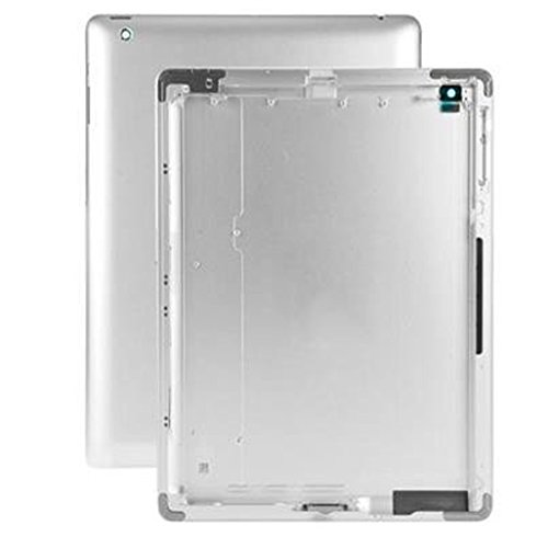 New Silver Metal Rear Housing Back Case Battery Door Cover for iPad 2 2nd (WiFi Version A1395)