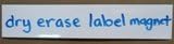 Dry Erase Magnetic Strip Roll 2 x 100 Write onWipe off Magnet