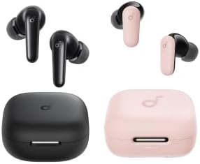 Soundcore P30i by Anker Noise Cancelling Earbuds P31i by Anker, Real-Time Adaptive Noise Cancelling, Hi-Res Sound, Translation Earbuds, 50H Playtime