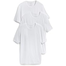 Tommy John Men's Crew Neck Stay-Tucked Undershirt 3-Pack