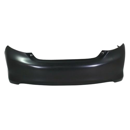 OKJHFD Bumper Cover Rear for Toyota for Camry 2012-2014 Hybrid Plastic BlackPrimed Not Painted TO1100296