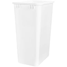 Rev-A-Shelf 50 qt. White Polymer Replacement Waste Container Pullouts