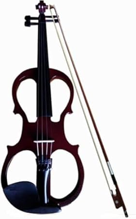 Electronic Violin Electric Violin 4/4 Size Adjustable, Beautiful Design, Adjustable Volume, Adjustable Tone,  with Many Accessories