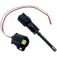 Intake Air Temperature Sensor W/Connector 5149279AC Compatible with Challenger Charger Dart Durango Cherokee Grand Cherokee Ram 1500 2500 3500