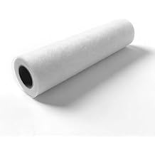 QIDIWIN Double Sided Interfacing Fusible, Iron-On Non-Woven Fusible Interfacing | Strong Durable Bond, No-Sew Solution for Sewing & DIY Crafts | Lightweight Polyamide Web (White 11.8"x15yd)