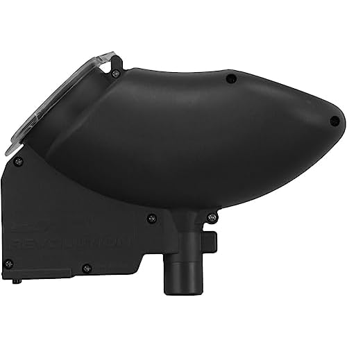 JT Revolution Paintball Loader Electronic Fed Hopper Holdsup to 180 Paintballs Black