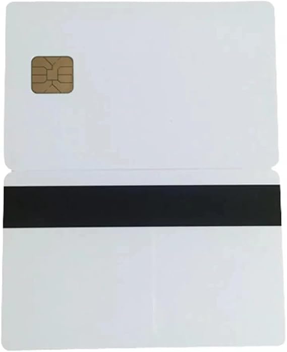 Contact Smart Card ISO7816 SLE4428 Chip Hico Magnetic Stripe -10pcs