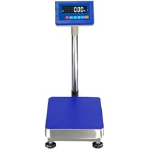 Computing Postal Scale,660lb Floor Platform Digital Scale with LED Display,Computing Digital Floor Scale for Packages Luggage Weighing(Size:30kg/1g(11.8 * 15.7in))