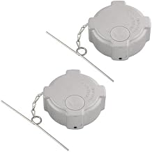 2 Pack 03-37017-002 Truck Fuel Tank Gas Cap 3 In 1/4 Turn Fit For 1996-2022 Freightliner Century 112, Cascadia 125, Columbia 112 120. Replaces# 03-37017-000, 572.1018, 600149, 03-37017-002