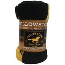 yellow stone Dutton Ranch Fleece Throw Blanket One Size