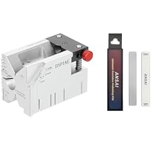 DSPIAE All-in-One Hobby Processing Platform with Glass File, Precision Model Cutting Cube with Drilling Guide and Angle Cutting for Edge Finishing