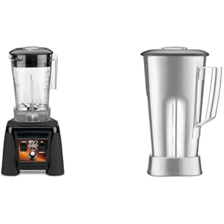 Bundle of Waring Commercial MX1200XTXP Blender  62 oz Stainless Steel Container with Blade Assembly