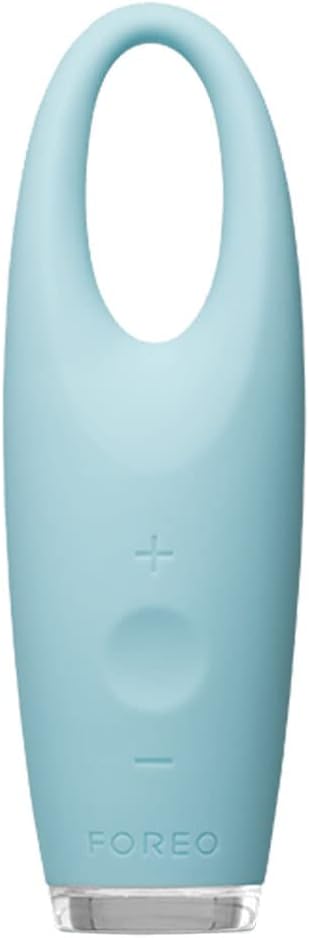 FOREO IRIS Eye Massager Dark Circle Remover & Eyebag Remover Eye Depuffer Anti Aging Increases Absorption of Eye Mask Essences| Waterproof Mint