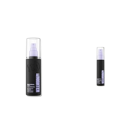 Urban Decay All Nighter Setting Spray Duo Bundle - Full Size (4 Fl Oz) & Travel Size (1 Fl Oz) - Natural Finish - Waterproof Makeup Setting Spray - Smudge-Proof, Transfer-Resistant - Makeup Primer Set