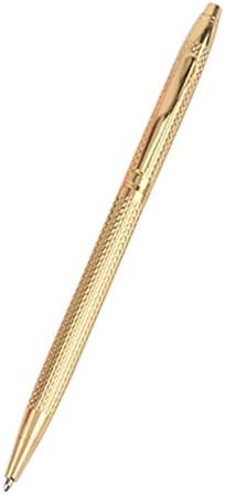 Luxury Metal Ballpoint Pen, Black Ink Business Signature Pens Office Supplies - Black/Silver/Gold/Rose Gold/Silver Gold