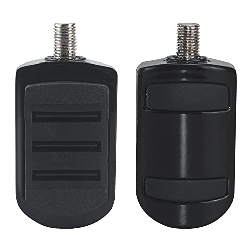 WOWTK Pair Shifter Pegs fits for Harley All models Road King Street Glide Sport Glide Electra Glide Iron 883 1200 XL1200 XL883 Softail touring Forty-Eight Fat Bob,Black