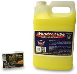 Detail King Auto Detailing Clay Bar & Lubrication - Medium Grade - Gray - Gallon of Wonder Lube
