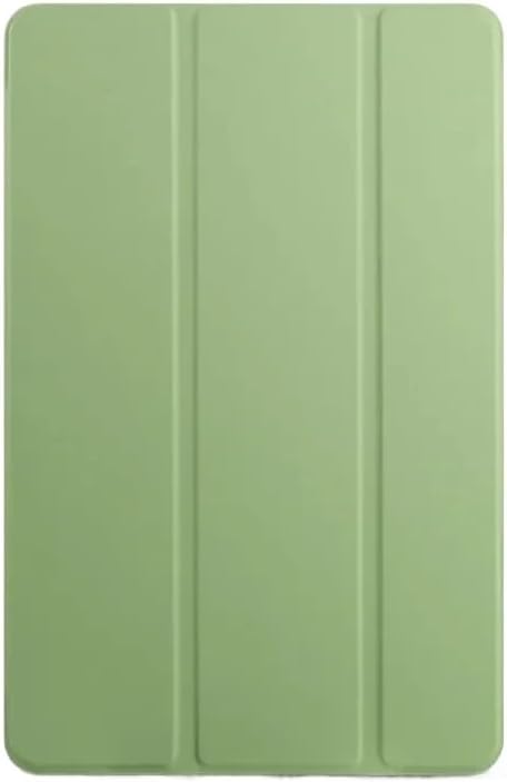 Smart Case Suitable for Huawei MatePad 11.5S 2024 TGR-W09/W10 11.5inch Trifold Leather Flip Soft Back Cover Tablet Case(Light Green)
