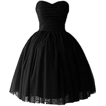 Lemai Short Tulle Sweetheart Prom Dress Evening Homecoming Party Gowns