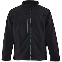 RefrigiWear Mens Water Repellent Softshell Jacket Lightweight Wind Resistant Outdoor Work Coat