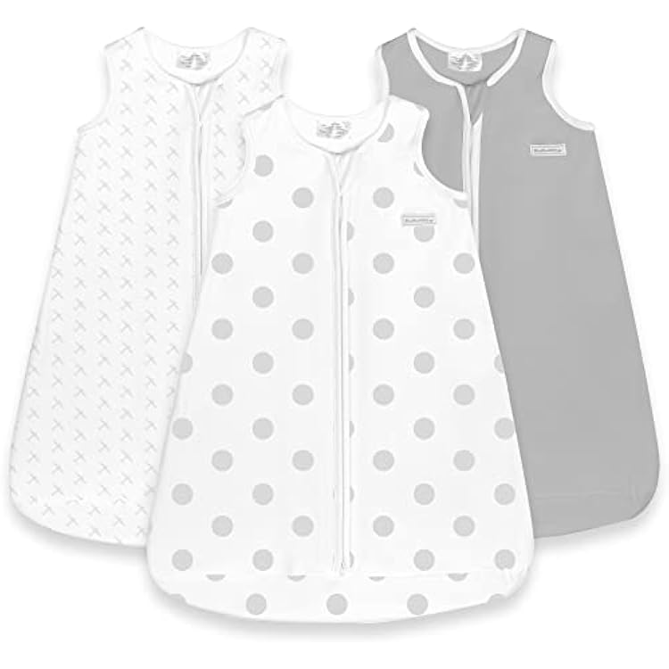 BaeBae Goods Sleep Bag Sack for Boys & Girls Infant Sleeping Bags 12-18 Months Pure Cotton Baby Wearable Blanket - Unisex Sleepers - Zip Up Baby Bag for Sleeping and Diaper Changing