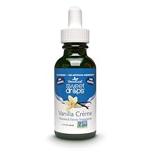 SweetLeaf Sweet Drops - Flavored Stevia Liquid Sweetener, Organic Stevia Extract, Zero Calorie, Keto Friendly, Non GMO, Natural Flavor, Sugar Alternative - Vanilla Creme, 2 Fl Oz (Pack of 1)