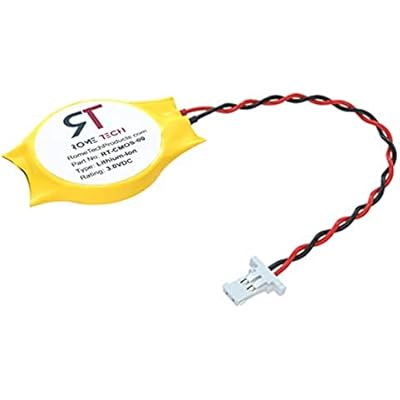 Rome Tech BIOS CMOS RTC CR2032 Lithium 3V Coin Battery for Dell Alienware Alpha & Alienware Steam Machine Desktop Yellow Light Fix - CR2032CL-23-2