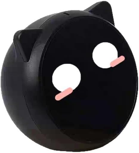 AI Chat Companion Robot with Voice Interaction & Q&A, Smart Desktop Assistant with Emotional Expressions, Portable Mini AI Device for Learning & Daily Use (Black)