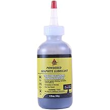AGS Company MR. ZIP Extra Fine Dry Graphite Lubricants Bottle 1.76oz., Advanced Dry Film Lubricant, Robust Home Improvement Aid, Diminish Friction and Midigate Wear