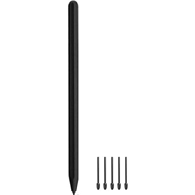 Marker Pen Replacement with Eraser Function for Remarkable 2 Stylus Pen with 5NibsTips Black
