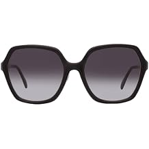 Celine Smoke Gradient Geometric Ladies Sunglasses CL40230F 01B 58