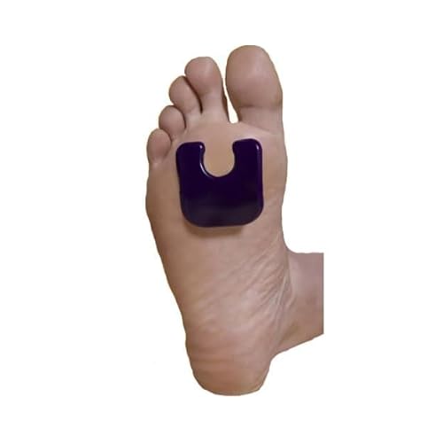 U Shaped Callus Pads, Re-Usable, Self Sticking, 1 Pair