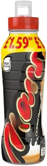 Chocolate And Caramel Flavoured Milk Drink 350ml (Pack of 16) Delicious And Tasty "A symphony of flavors" For All Occasions