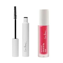 Ere Perez - Avocado Waterproof Black Mascara + Beetroot Cheek + Lip Tint in Fun (Pink) BUNDLE | Vegan, Cruelty-Free, Clean Beauty