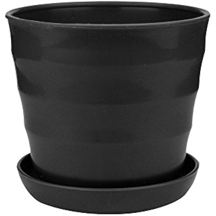 3.6 Inch Plastic Flower Pots with Drainage Holes and Saucers Nursery Pots Small Planters for Indoor Plants Colorful Cute Plant Pots for Indoor,house,desktop,office,balcony,windowsill,room Decor