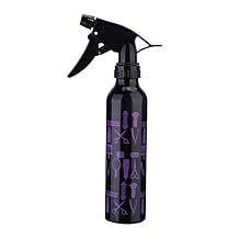 Yinhing Spray Bottle For Hair, 300ml Hairdressing Spray Bottle Salon Barber Shop Hair Styling Water Spray Kettle for Cleaning Solutions, Misting Plants, Gardening (black)