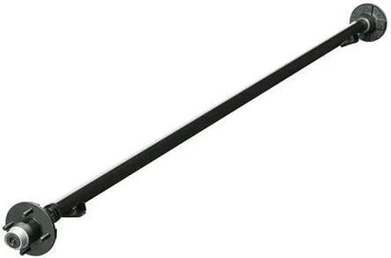 TK Axles + 2K-2000lb Idler Trailer Axle 5x4.5 Bolt Pattern - Light Duty Trailer Axle, Dexter Compatible, 71" Hubface-58 Spring Center