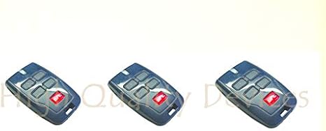 3X Remote BFT Mitto B RCB04 R1 4-Channel remote Control, 433,92Mhz Rolling Code