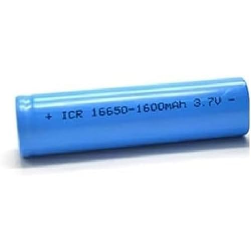 16650 geable,16650 1600mAh 3.7V Li-ion for s Torches.1pcs