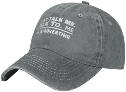 Don't Talk to me I'm Introverting Hat for Women Baseball Hats Cute Hats
