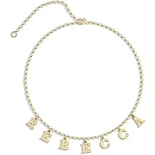 oNecklace - Choker Name Necklace in 24K Plating
