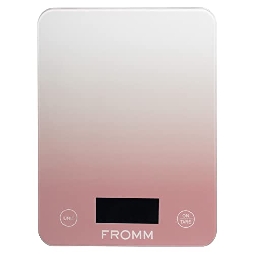 Fromm Color Studio Digital Scale for Measuring Hair Color, Dyes - Multi-Purpose Kitchen Food Scale for Weight Loss, Cooking, Baking, Keto, Meal Prep