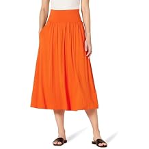 Amazon Essentials Women's Jersey Pull On Midi Length Skirt
