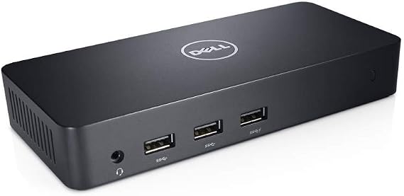 Dell D3100 Laptop Docking Station USB 3.0 Connectivity 4K Support