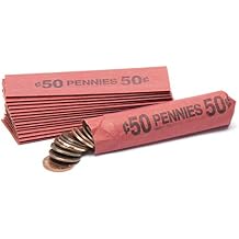 Penny Flat Coin Wrappers, Solid Bundle of 1,000